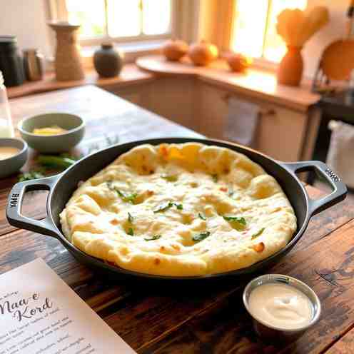 Naan-e Kord Recipe - Easy Skillet Flatbread at Home